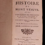 1741 Mount Vesuvius Serao Castera Volcanoes Volcanology Vesuvio Naples