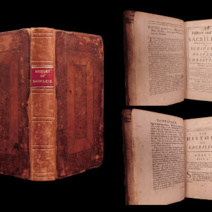 The history and fate of sacrilege, discover’d by examples of scripture, of heathens, and Christians; from the beginning of the world continually to this day. By Sir Henry Spelman, Kt. Wrote in the year 1632. A treatise omitted in the late edition of his posthumous works, and now published for the terror of evil doers. To which is added, the beginners of a monastick life, in Asia, Africa, and Europe; by Sir Roger Twisden, Kt. and Bar. Henry Spelman.