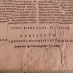 1558 Valerius Maximus Dictorum et Factorum Tiberius Greek ROME Philosophy Badius