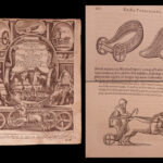 1671 1ed Ancient Vehicles Chariots Archaeology Machines Inventions Scheffer