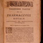 1693 Charas Pharmacopee Royale Medicine Antidotes Viper Poisons Plague Chemistry