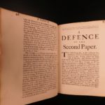 1686 John Dryden Defense of Papers of Charles II of England Catholic Protestant