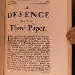 1686 John Dryden Defense of Papers of Charles II of England Catholic Protestant