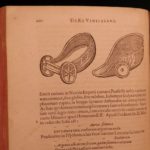 1671 1ed Ancient Vehicles Chariots Archaeology Machines Inventions Scheffer