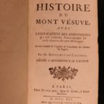 1741 Mount Vesuvius Serao Castera Volcanoes Volcanology Vesuvio Naples