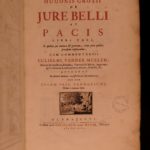 1696 Hugo Grotius de Jure Belli Dutch Legal Masterpiece Catholic Natural LAW