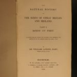 1838 Jardine BIRDS Ornithology Ireland & Britain Illustrated Falcons Hawks Owls