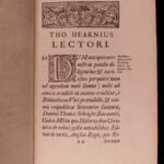 1720 1ed Robert of Avesbury Mirabilibus Gestis Black Plague Flagellation Rituals
