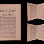 1679 Narrative of John Smith Popish Plot Charles II Scotland England Protestant