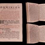1771 Catholic Missal SARDINIA Campidano Italy Pope Urban VIII Holy Week Breviary