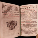 1771 Catholic Missal SARDINIA Campidano Italy Pope Urban VIII Holy Week Breviary