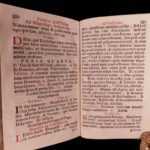 1771 Catholic Missal SARDINIA Campidano Italy Pope Urban VIII Holy Week Breviary