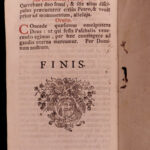 1771 Catholic Missal SARDINIA Campidano Italy Pope Urban VIII Holy Week Breviary