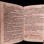 1771 Catholic Missal SARDINIA Campidano Italy Pope Urban VIII Holy Week Breviary