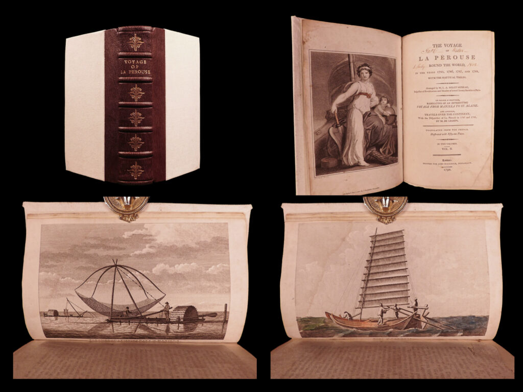 The voyage of la pérouse round the world : in the years 1785, 1786, 1787, and 1788, with the nautical tables. Arranged by m. L. A. Milet mureau … to which is prefixed, narrative of an interesting voyage … and annexed, travels over the continent … translated from the french. Illustrated. Jean-francois de galaup perouse.