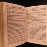 1771 Catholic Missal SARDINIA Campidano Italy Pope Urban VIII Holy Week Breviary