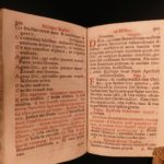 1771 Catholic Missal SARDINIA Campidano Italy Pope Urban VIII Holy Week Breviary