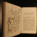 1859 Three Years in California Colton GOLD RUSH Indians San Francisco Sacramento