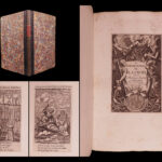 1640 Benedictine Monastics EXQUISITELY Illustrated Chemin Royal la Croix Haeften