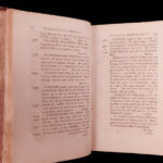 1794 EARLY American Biography Belknap Columbus Soto Cortez Magellan Puritans 2v