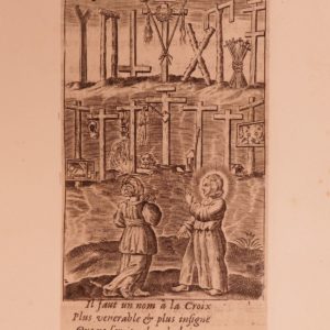 1640 Benedictine Monastics EXQUISITELY Illustrated Chemin Royal la Croix Haeften
