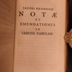 1689 Table of Cebes Stoic Philosophy Greek & Latin Cebetis Tabula Gronovius