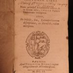 1602 Claudius Aelianus Varia Historia Greco-Roman History Mythology Fishing Art