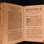 1602 Claudius Aelianus Varia Historia Greco-Roman History Mythology Fishing Art