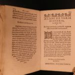 1602 Claudius Aelianus Varia Historia Greco-Roman History Mythology Fishing Art