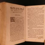 1602 Claudius Aelianus Varia Historia Greco-Roman History Mythology Fishing Art
