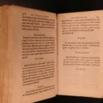 1602 Claudius Aelianus Varia Historia Greco-Roman History Mythology Fishing Art