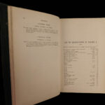1883 Cities & Cemeteries of ETRUSCANS Ancient Italy Tuscany Illustrated MAPS 2v
