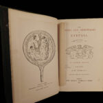1883 Cities & Cemeteries of ETRUSCANS Ancient Italy Tuscany Illustrated MAPS 2v