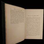 1883 Cities & Cemeteries of ETRUSCANS Ancient Italy Tuscany Illustrated MAPS 2v