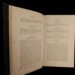 1883 Cities & Cemeteries of ETRUSCANS Ancient Italy Tuscany Illustrated MAPS 2v