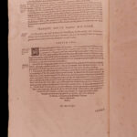 1599 LAW Commentary on Constitutions French Roman Juris Civilis Pierre Rebuffi