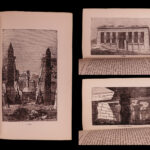 1846 Egyptian Antiquities in British Museum Illustrated EGYPT Pyramids Mummies