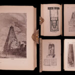 1846 Egyptian Antiquities in British Museum Illustrated EGYPT Pyramids Mummies