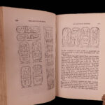 1846 Egyptian Antiquities in British Museum Illustrated EGYPT Pyramids Mummies