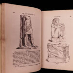 1846 Egyptian Antiquities in British Museum Illustrated EGYPT Pyramids Mummies