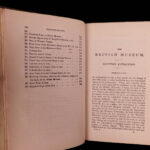 1846 Egyptian Antiquities in British Museum Illustrated EGYPT Pyramids Mummies