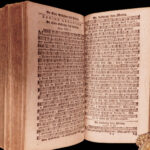 1777 RARE Dutch Book of Psalms Bible Songbook Music Catechisms Bijbel Amsterdam