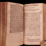 1777 RARE Dutch Book of Psalms Bible Songbook Music Catechisms Bijbel Amsterdam
