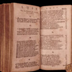 1777 RARE Dutch Book of Psalms Bible Songbook Music Catechisms Bijbel Amsterdam