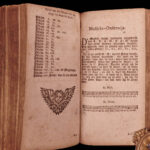 1777 RARE Dutch Book of Psalms Bible Songbook Music Catechisms Bijbel Amsterdam