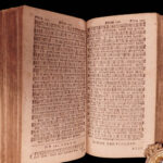 1777 RARE Dutch Book of Psalms Bible Songbook Music Catechisms Bijbel Amsterdam