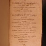 1798 British Navy Triumphant London Gazette Revolution Nelson Howe Jervis Duncan