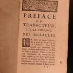 1673 1st ed Miracles of Saint Francis Xavier JESUIT Missionary Catholic Bartoli