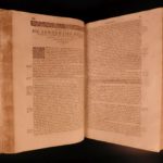 1599 LAW Commentary on Constitutions French Roman Juris Civilis Pierre Rebuffi