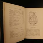 1883 Cities & Cemeteries of ETRUSCANS Ancient Italy Tuscany Illustrated MAPS 2v